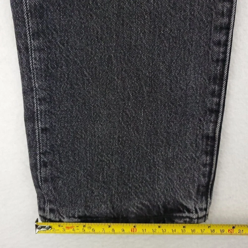 Levi's 501 Original Jeans Button Fly Black Wash Men's 